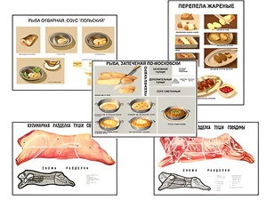 Плакаты ПРОФТЕХ "Кулинарные рецепты" (17 пл, винил, 70х100) - fgospostavki.ru - Шумерля