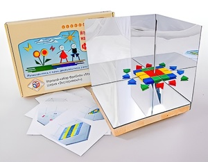Игровой набор Фребеля "Мозаика геометрическая 3D" - fgospostavki.ru - Шумерля