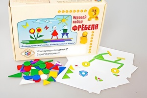 Игровой набор Фребеля "Конструктор плоскостной-2" (Серия "Эксперимент") - fgospostavki.ru - Шумерля