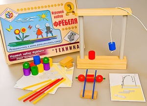 Игровой набор Фребеля "Техника" (серия "Эксперимент") - fgospostavki.ru - Шумерля