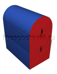 Сборный барьер-2 (3 элемента) - fgospostavki.ru - Шумерля