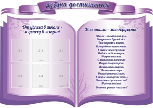 Стенд "Азбука достижений" (резной стенд из 3-х частей) - fgospostavki.ru - Шумерля
