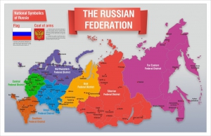 Стенд "Карта России (английский)" - fgospostavki.ru - Шумерля
