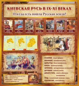 Стенд "Киевская Русь" - fgospostavki.ru - Шумерля