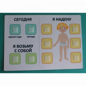 Визуальное пособие "Я надену" - fgospostavki.ru - Шумерля