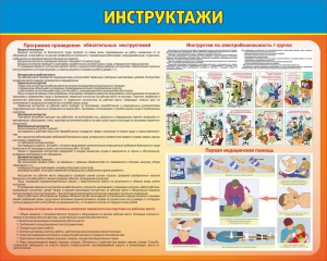 Стенд "Инструктажи" - fgospostavki.ru - Шумерля
