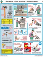 Комплект плакатов "Ручной слесарный инструмент" - fgospostavki.ru - Шумерля