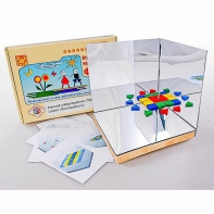 Игровой набор Фребеля "Мозаика геометрическая 3D" - fgospostavki.ru - Шумерля