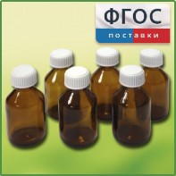 Набор склянок для растворов реактивов 30 миллилитров (6 штук) - fgospostavki.ru - Шумерля