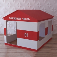 Детский игровой домик «Пожарная служба» - fgospostavki.ru - Шумерля
