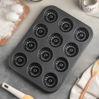 Форма для выпечки 12 ячеек - fgospostavki.ru - Шумерля