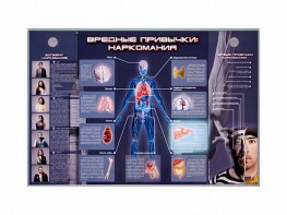 Электрифицированный стенд "Вредные привычки: наркомания" - fgospostavki.ru - Шумерля