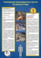 Комплект плакатов "Охрана труда на объекте" - fgospostavki.ru - Шумерля