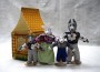Шагающий театр с домиком "Волк и козлята" (4 персонажа) - fgospostavki.ru - Шумерля