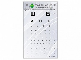 Интерактивный стенд "Таблица Сивцева" - fgospostavki.ru - Шумерля