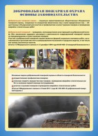 Комплект плакатов "Добровольная пожарная дружина" - fgospostavki.ru - Шумерля