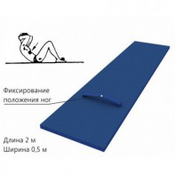 Доска для пресса напольная с фиксатором ног - fgospostavki.ru - Шумерля