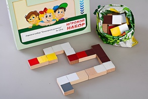 Игровой набор "Сенсорное домино" - fgospostavki.ru - Шумерля