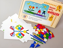 Игровой набор Фребеля "Конструктор плоскостной-3" (Серия "Эксперимент") - fgospostavki.ru - Шумерля