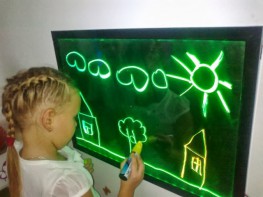 LED-панель светодиодная 60*40см с маркерами - fgospostavki.ru - Шумерля