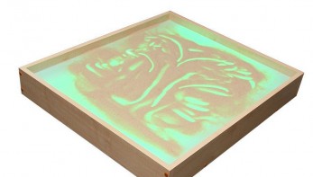 Планшет для рисования песком Радуга. Подсветка RGB. - fgospostavki.ru - Шумерля
