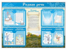 Стенд-уголок "Родная речь" - fgospostavki.ru - Шумерля