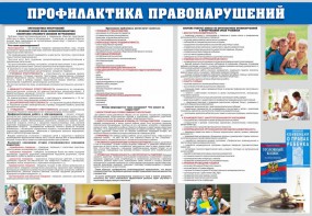 Стенд "Профилактика правонарушений" - fgospostavki.ru - Шумерля
