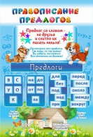 Стенд "Правописание предлогов" - fgospostavki.ru - Шумерля