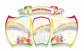 Стенд "Жизнь класса" Вариант 3 - fgospostavki.ru - Шумерля