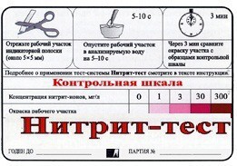 Тест-система "Нитрит-тест" - fgospostavki.ru - Шумерля
