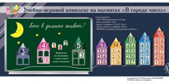 "В городе чисел". Для лучшего понимания и запоминания состава чисел первого десятка - fgospostavki.ru - Шумерля