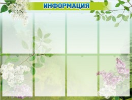 Стенд "Информация" Вариант 13 - fgospostavki.ru - Шумерля
