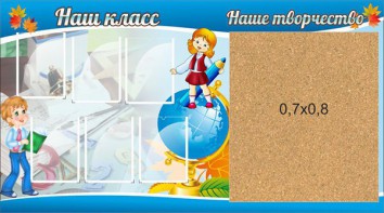 Стенд "Наш класс" - fgospostavki.ru - Шумерля