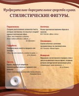 Стенд "Стилистические фигуры" Вариант 2 - fgospostavki.ru - Шумерля