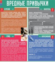 Стенд "Вредные привычки" - fgospostavki.ru - Шумерля
