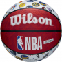 Мяч баскетбольный Wilson NBA All Team (размер 7, резина, тренировочный) - fgospostavki.ru - Шумерля